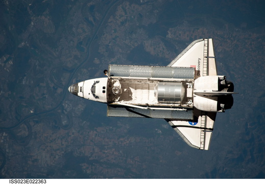 nasa2explore 9444375194 Space shuttle Discovery departs the space station