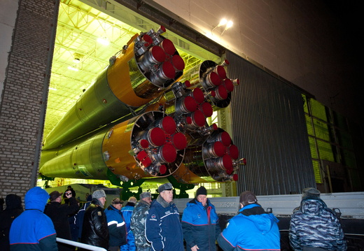 nasa2explore 9466185296 Expedition 26 Soyuz Rollout