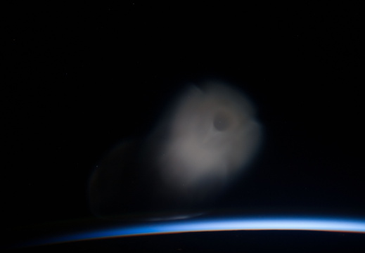 nasa2explore 10697643135 Missile Launch as Seen by Space Station Crew
