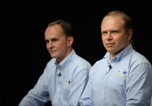 nasa2explore 9310963936 Cosmonauts Sergey Ryazanskiy and Oleg Kotov