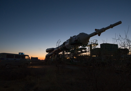 nasa2explore 9898956756 The Soyuz TMA-10M Spacecraft Is Rolled Out