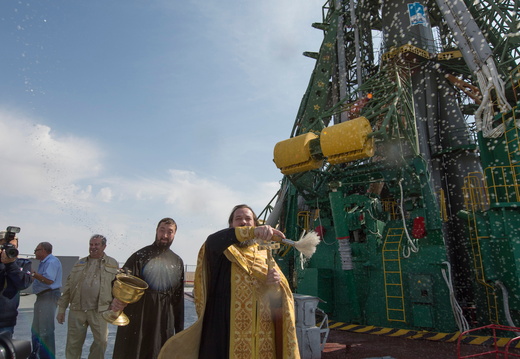nasa2explore 9919963763 Expedition 37 Soyuz Rocket Blessing
