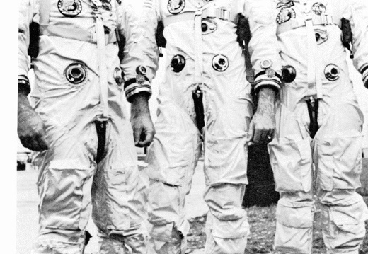Astronauts for the first Apollo Mission