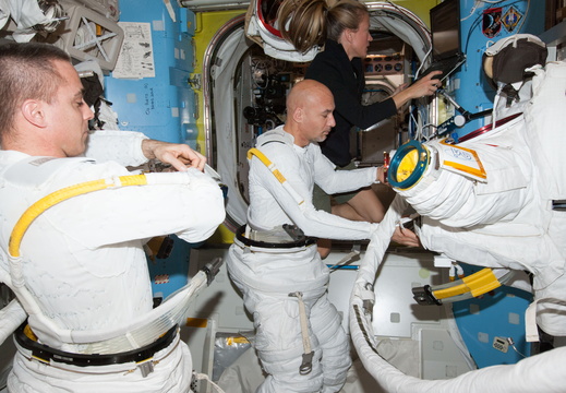 Station Crew Conducts Spacewalk  Dry Run  - 9220101866 c922b53226 o
