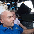 Station Astronauts Prep for HTV-4 Grapple - 9420753983_c0aed39e56_o.jpg