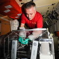 Cosmonaut Fyodor Yurchikhin With the Aseptic Experiment - 9423522888_2b7bbb47ed_o.jpg