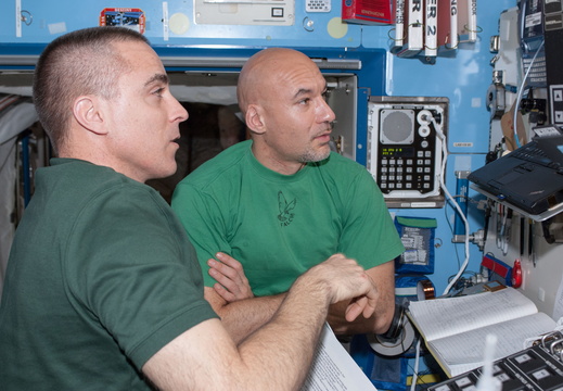 Astronauts Prep for Spacewalk - 9184904770 b369ccf6d6 o