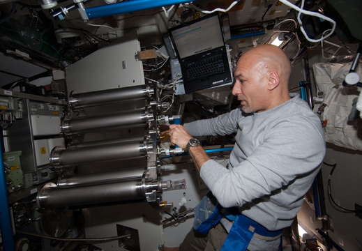 Astronaut Luca Parmitano Performs Station Maintenance - 9296267774 42aa3e4a4c o