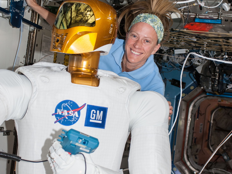 Astronaut Karen Nyberg With Robonaut - 9200762069 2f7c6a0070 o