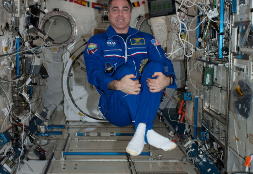 Astronaut Chris Cassidy Floats in Station's Kibo Lab - 9726046974 fa85727764 o
