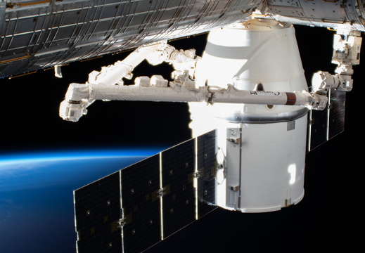 the-spacex-dragon-is-attached-to-the-space-station 49640139768 o