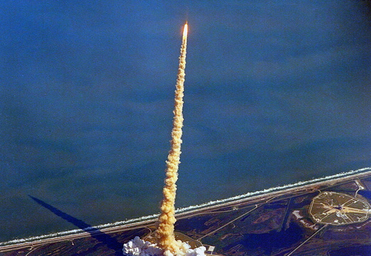 Oceanside Aerial of Columbia Launch