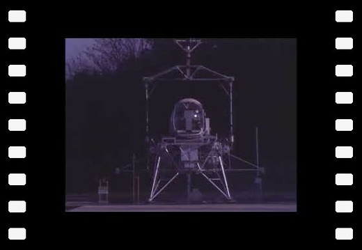 Lunar Lander Simulator Training - 1967 Langley Research Center ( No sound )