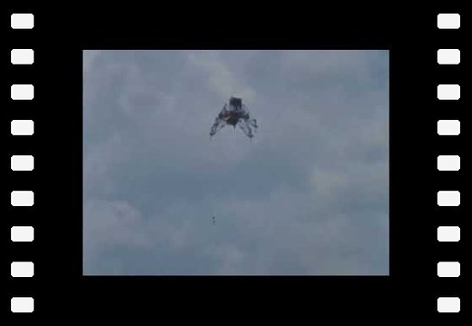 Neil Armstrong LLTV crash - 1969 Nasa footages ( No sound )