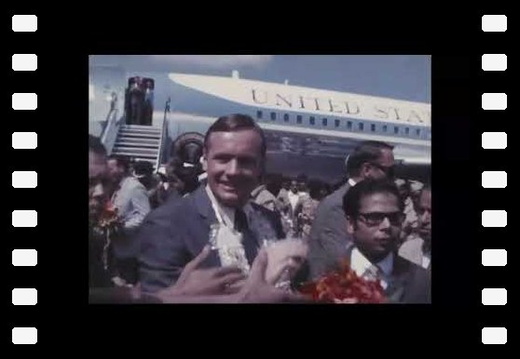 Apollo 11 World tour : Bangladesh  Dacca - 1969 footages ( No sound )