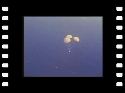 Apollo 16 splashdown and recovery