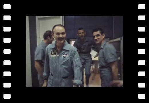 Preparation for quarantine of Apollo 11 crew - 1969 Nasa footages ( No sound )