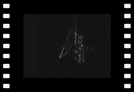 Neil Armstrong landing with the lunar lander simulator - 1969 Nasa footages ( No sound )