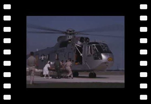 Gemini 3 simulated emergency medical procedures - 1965 Nasa footages ( No sound )