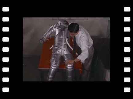 Goodrich report on pressure Mercury suit - 1960 footages ( No sound )