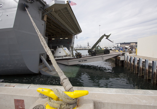 Orion offloaded from USS San Diego