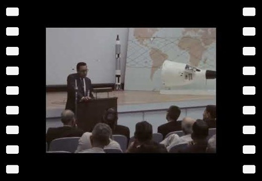 Gemini 6 mission review meeting - 1965 Nasa footages ( No sound )