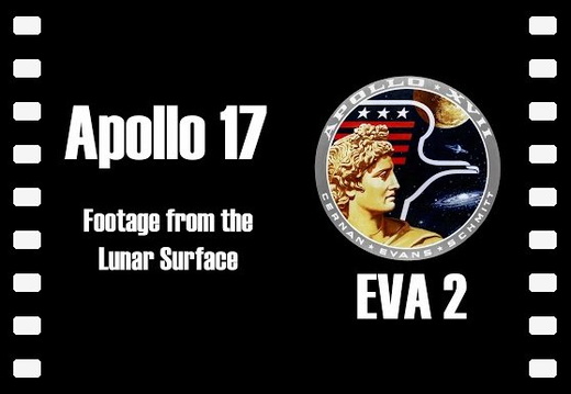 Apollo 17: Full Footage from the Lunar Surface - EVA 2