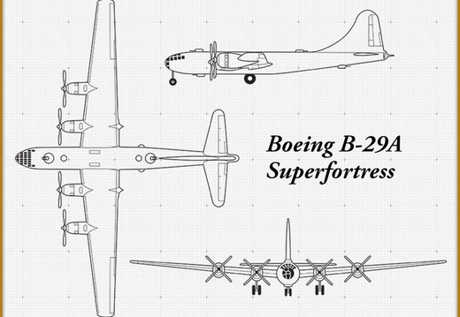 BOEING B-29A SUPERFORTRESS