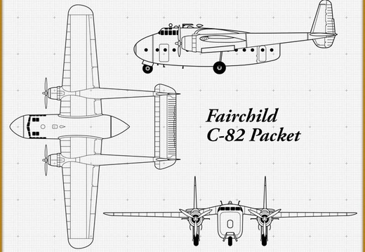 FAIRCHILD C-82 PACKET