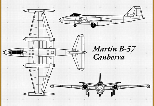 MARTIN B-57 CANBERRA