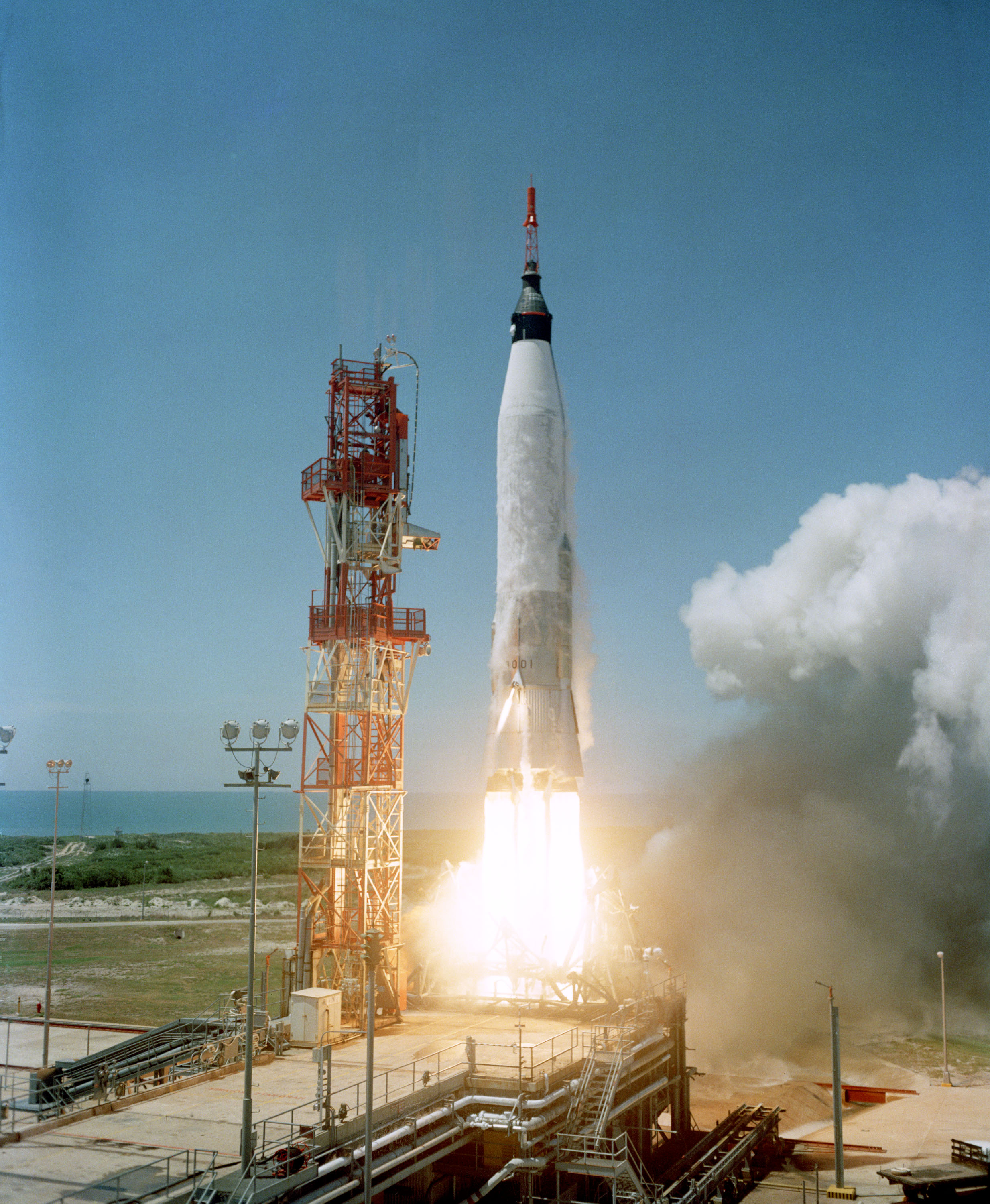 US SPACE PROGRAM / MERCURY / TEST FLIGHTS / MERCURY-ATLAS 3 / Mission ...