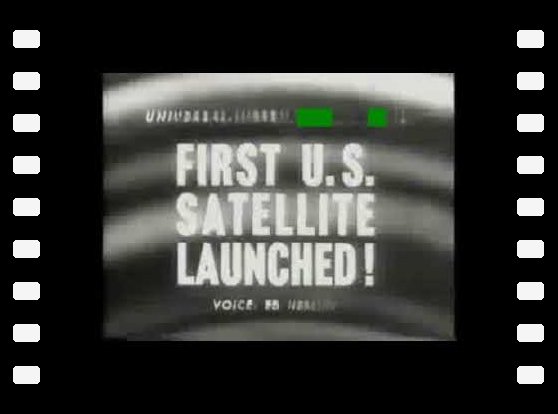 First US satellite launched - 1958 American newsreel