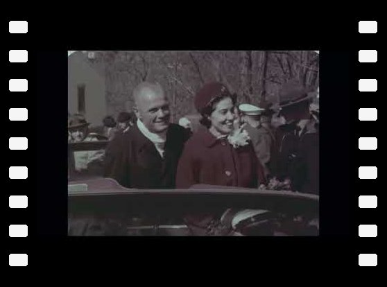 John Glenn Washington parade - 1963 footages ( No sound )